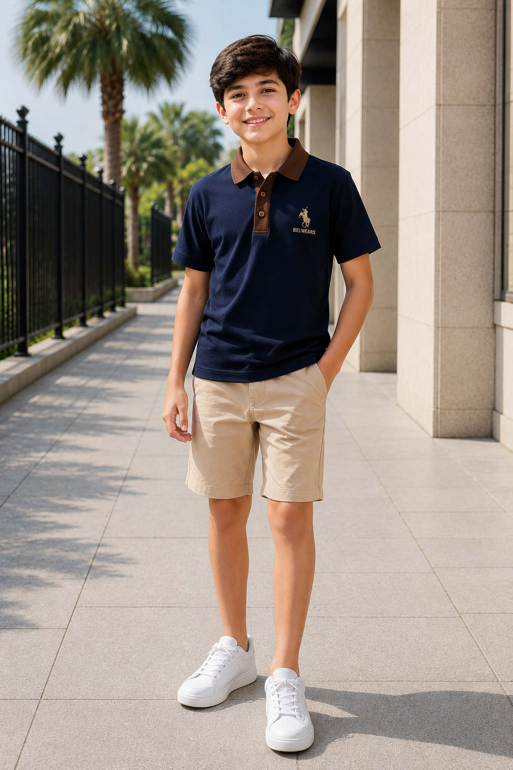 KIDS POLO SHITR